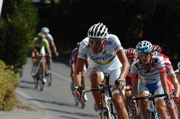 World Champion Alessandro Ballan (Lampre-NGC)