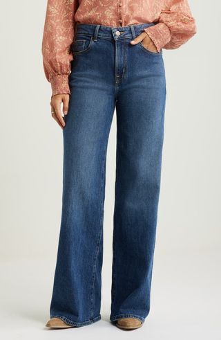 High Rise Wide Leg Jeans