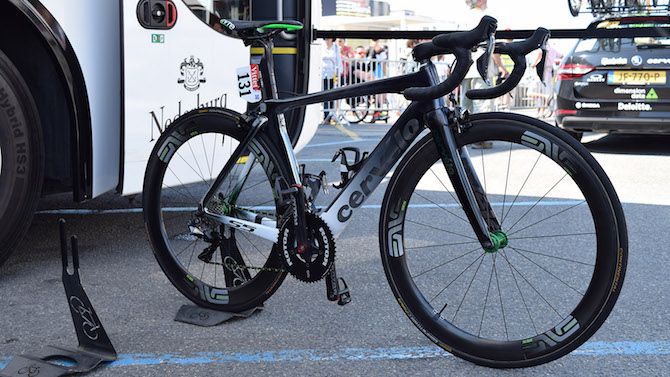 Mark Cavendish's custom-painted Cervelo S5