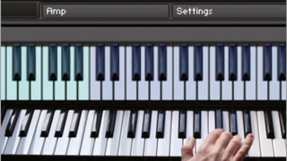 Organ keyboard playing technique