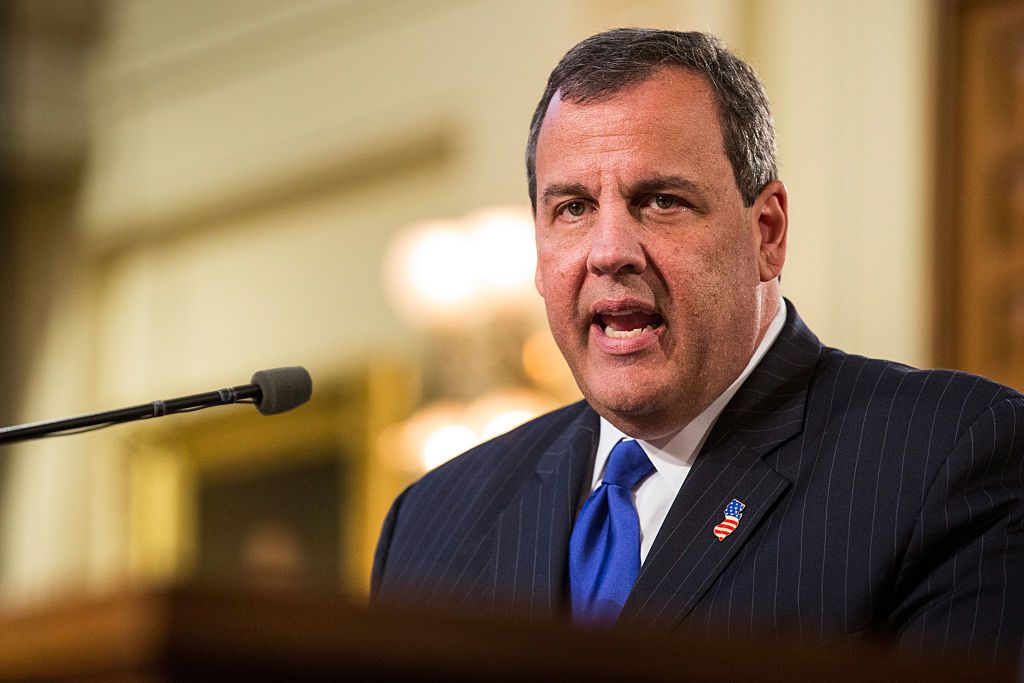 Governor Chris Christie. 