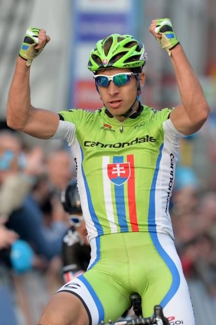Peter Sagan (Cannondale) wins the E3 Harelbeke