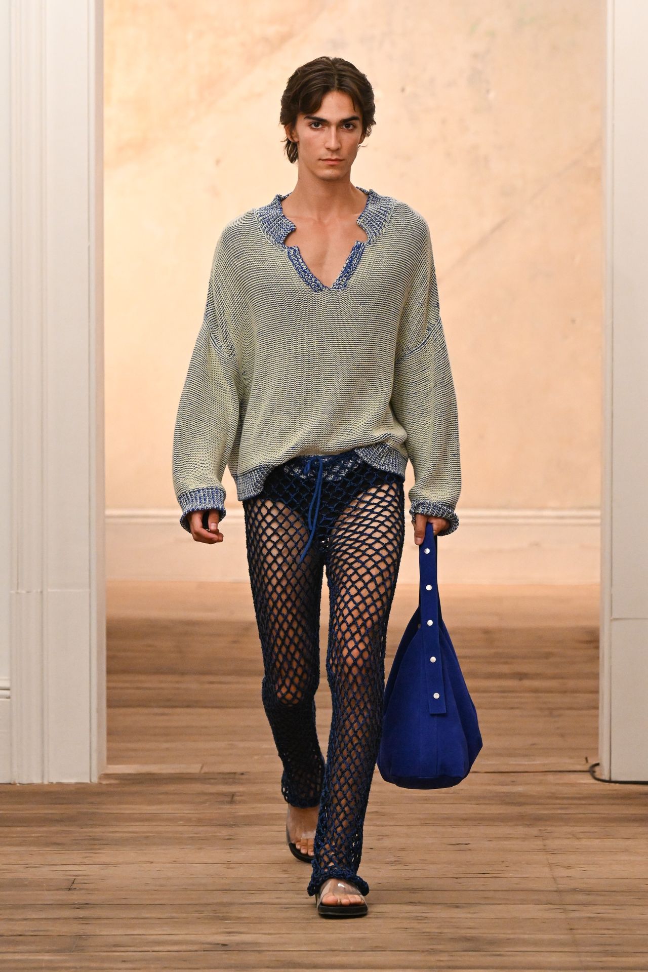 Eckhaus Latta S/S 2027 runway show at New York Fashion Week