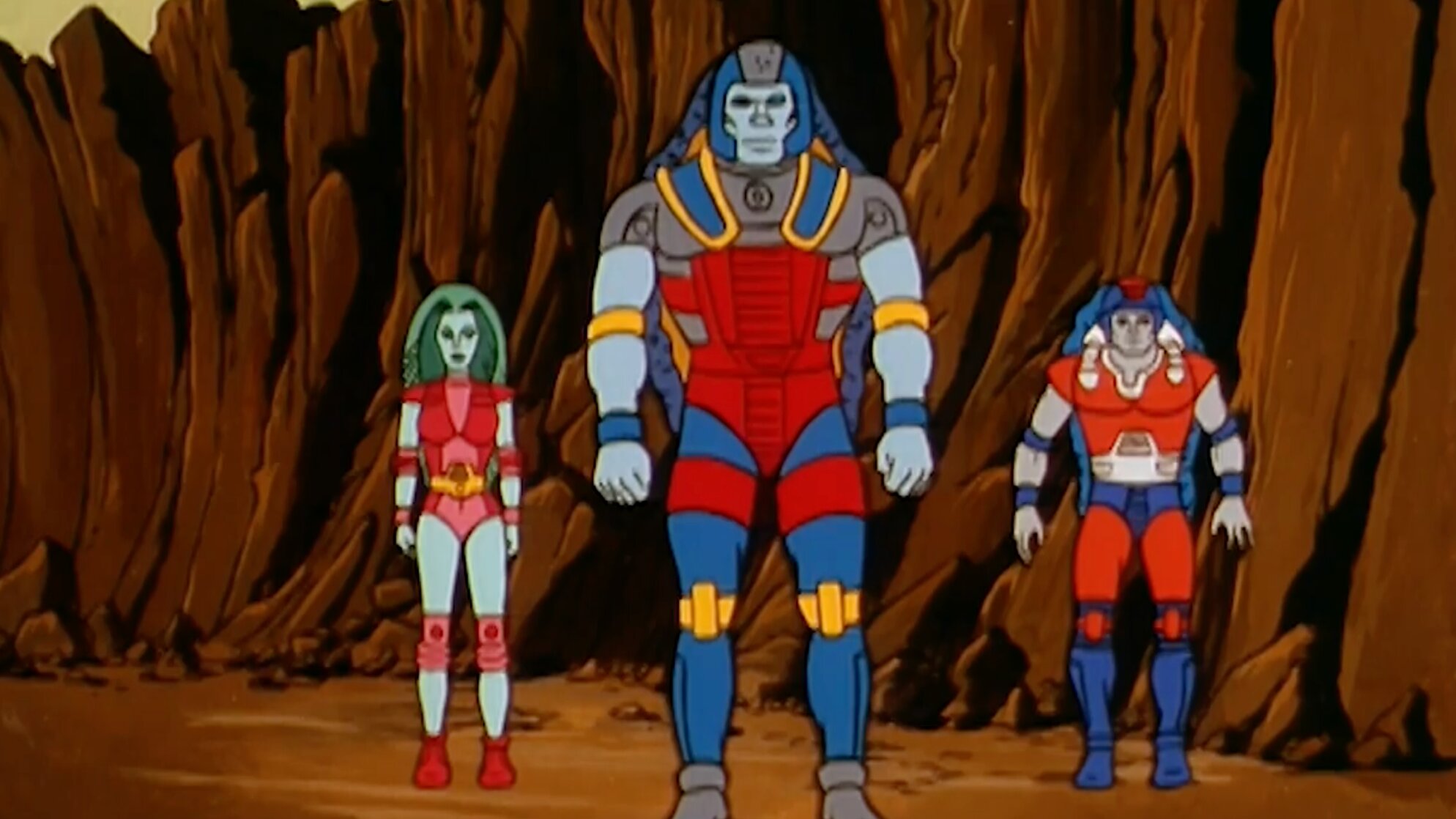 Characters from He-Man and the Masters of the Universe