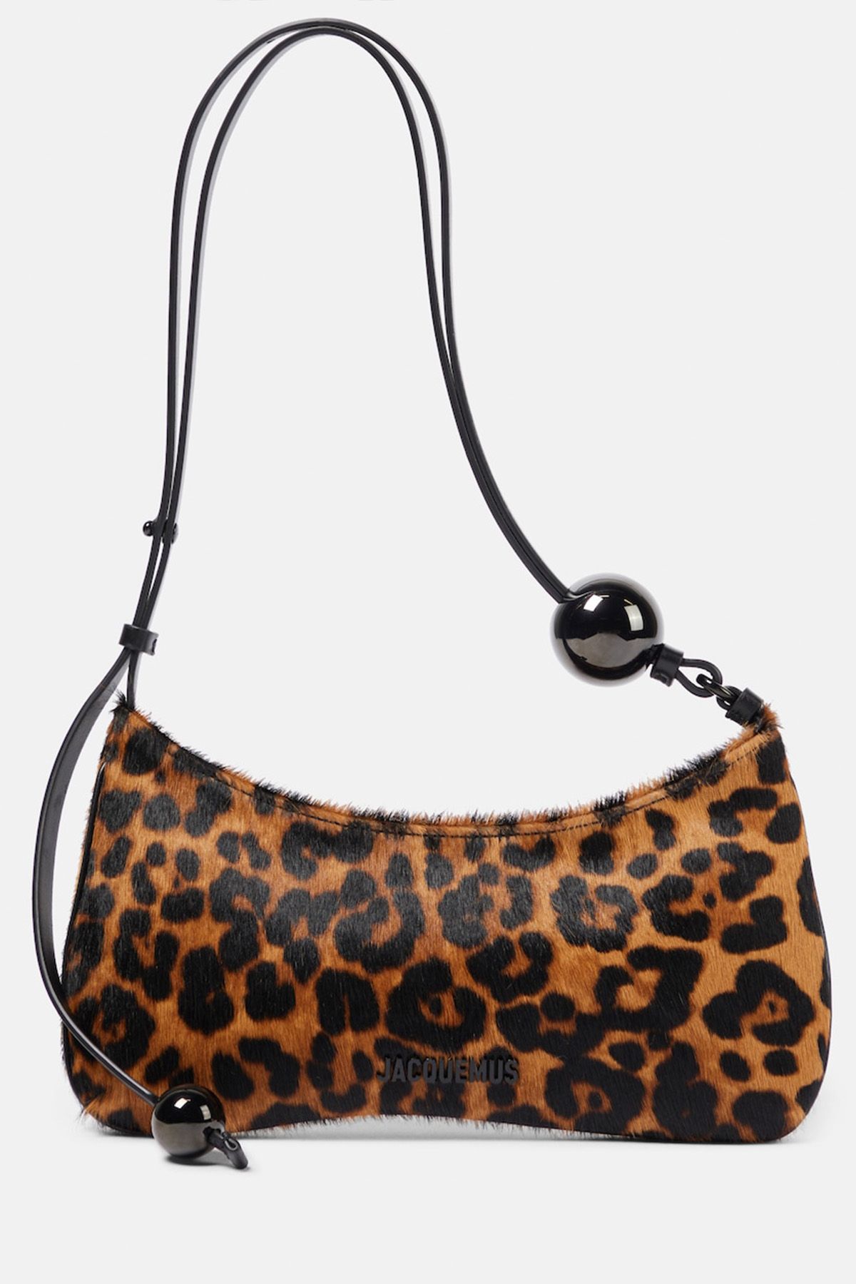 Jacquemus Le Bisou Perle calf hair shoulder bag