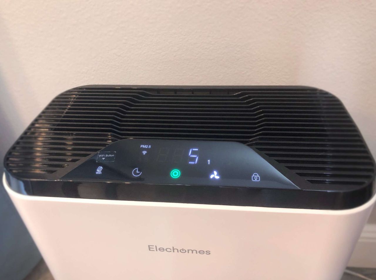Elechomes Smart Wifi Air Purifier Controls