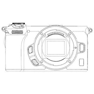 The front face of what could be the rumored Nikon Z3