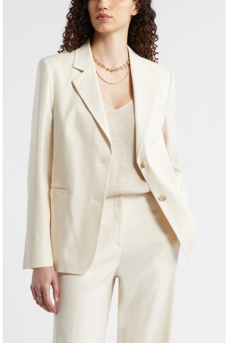 The Liv Linen Blend Boyfriend Blazer