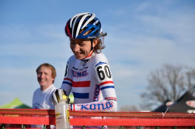 Racing at the Jingle Cross in December