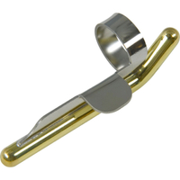 JetSlide Guitar SlideBrass/steel | Ring size 7 to 16