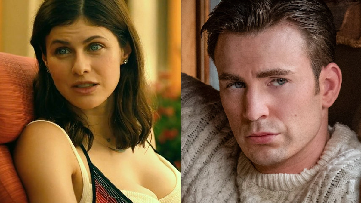 Alexandra Daddario, Chris Evans, And 8 Other Celebs Being Adorable With Their Dogs