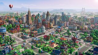 A city of Lego