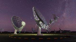 South Africa’s MeerKAT telescope.