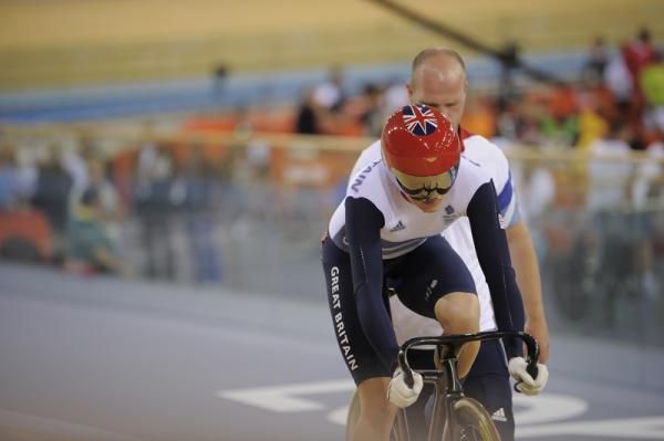 Women's sprint gold medal contender Victoria Pendleton (Great Britain)