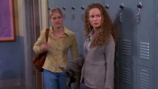 Melissa Joan Hart and Michelle Beaudoin in Sabrina The Teenage Witch