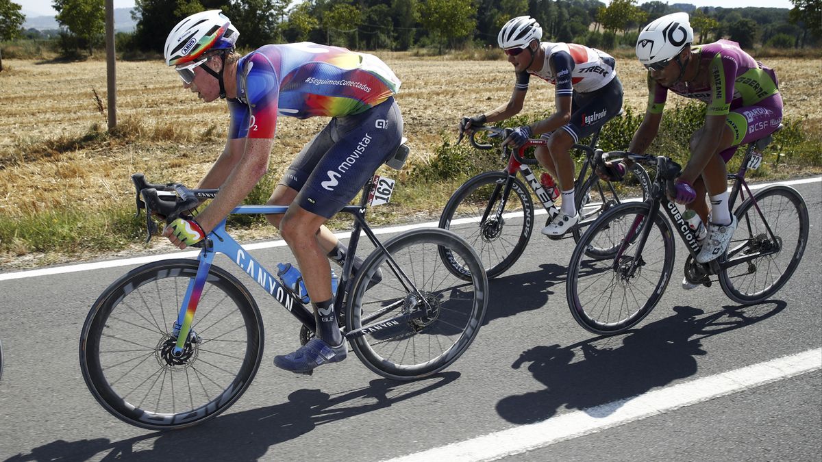Matteo Jorgensen Movistar custom kit