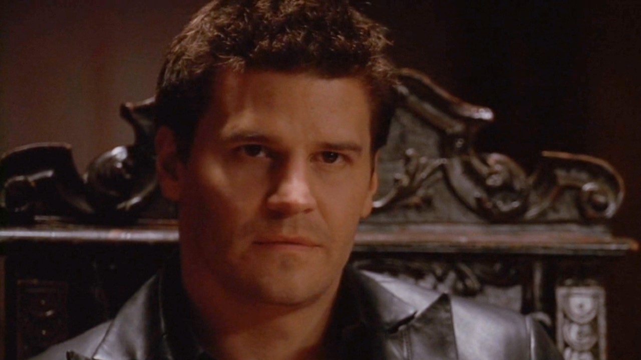 David Boreanaz as Angel in the series finale of Angel.
