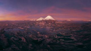 "I spent three days and three nights at around 4,500 metres above sea level, giving myself the best possible chance of photographing the area under ideal conditions," says winner of the world's biggest panoramic photography competition