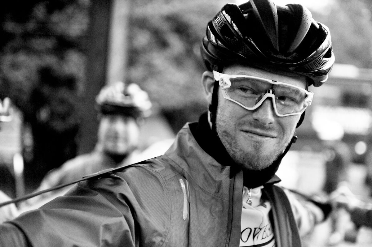 John Murphy gets ready to ride with Holowesko-Citadel