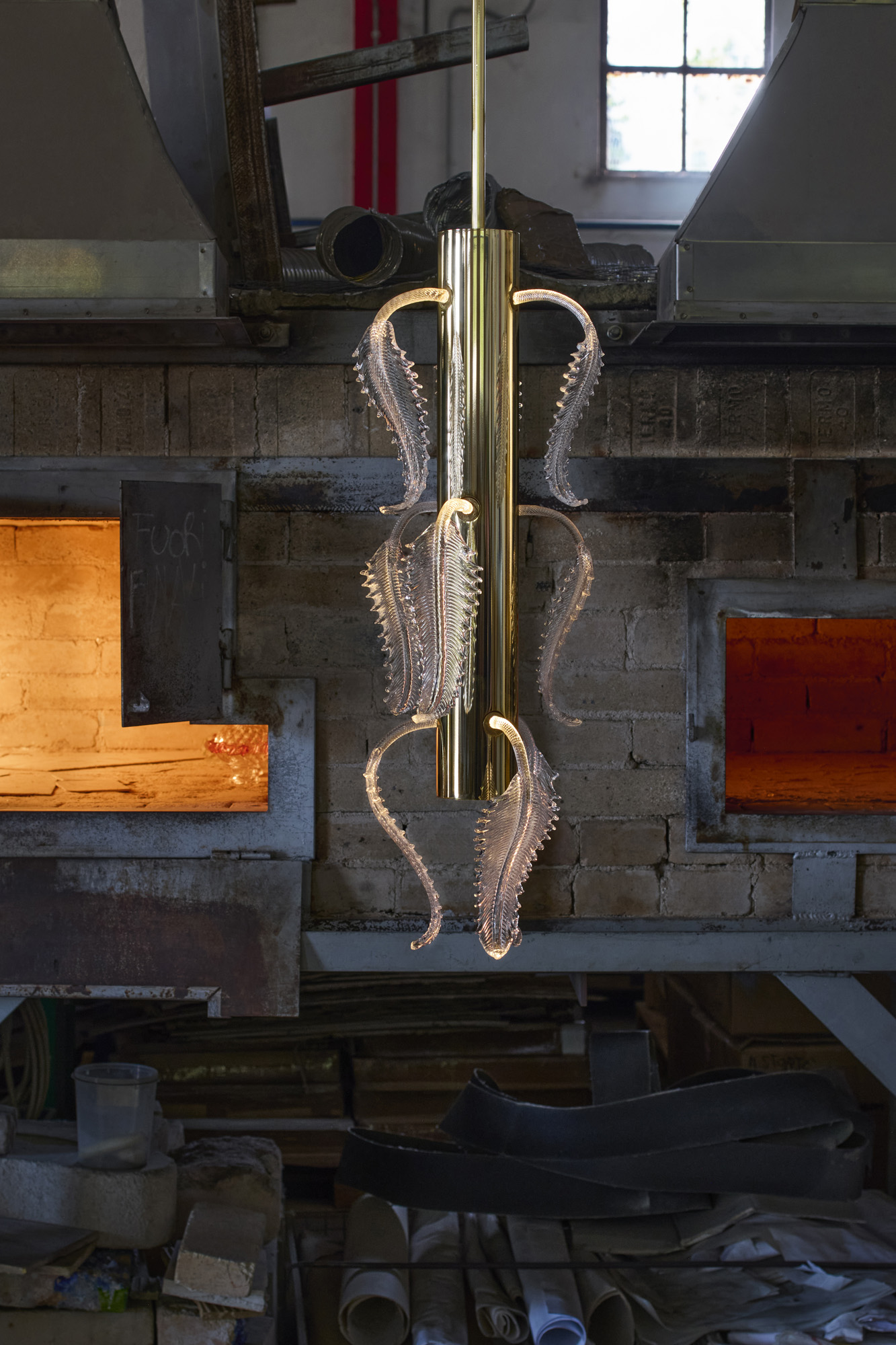 Murano glass lamps by Blue Green Works