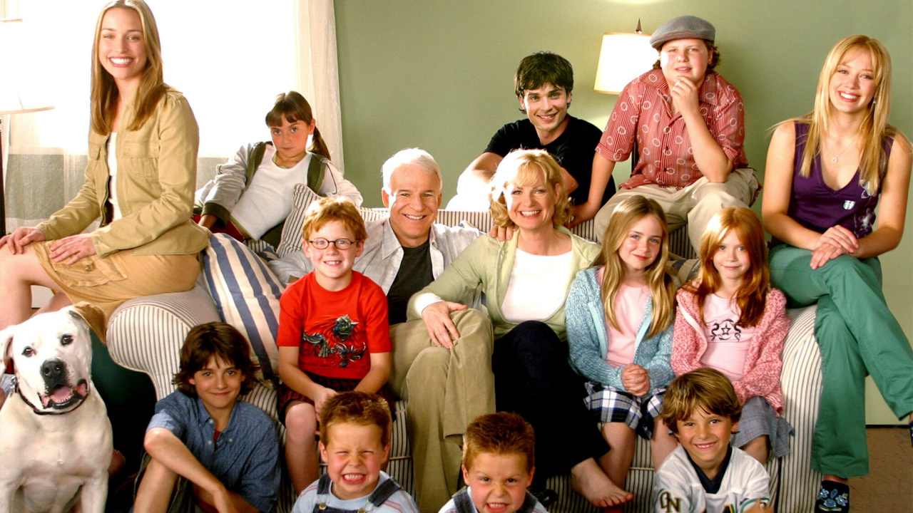 The cast of the 2003 Cheaper by the Dozen.