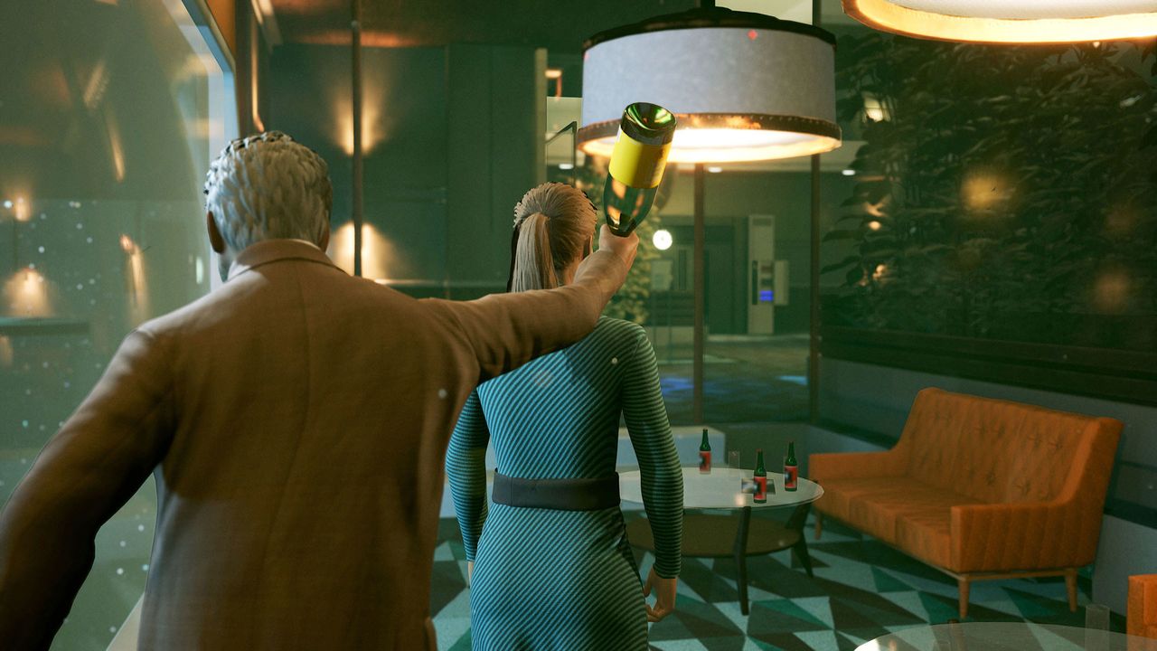 A screenshot from social deduction game First Class Trouble