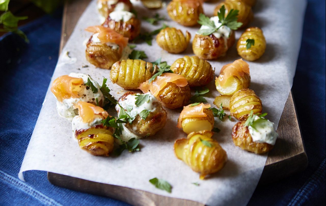 hasselback potatoes