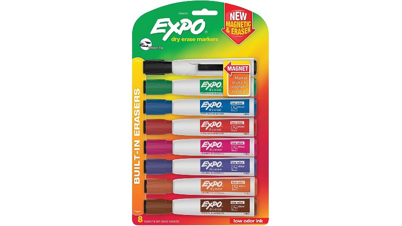 EXPO magnetic dry erase markers