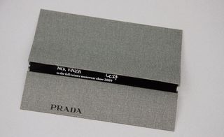 Prada's invitation