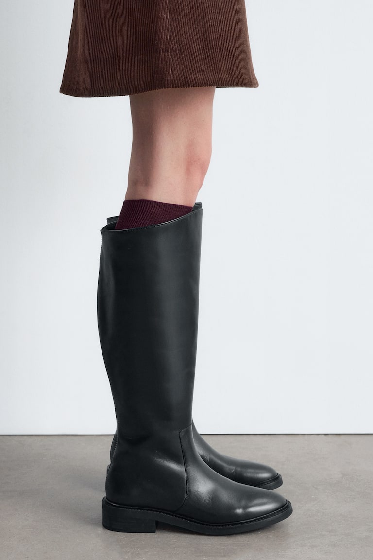 Leather Equestrian Boots