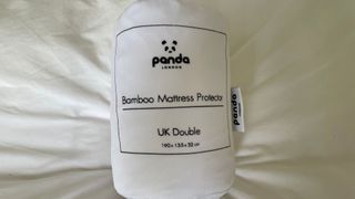 The Panda London Mattress Protector bag