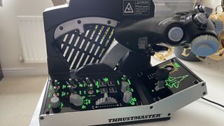 Thrustmaster Viper TQS on a desk