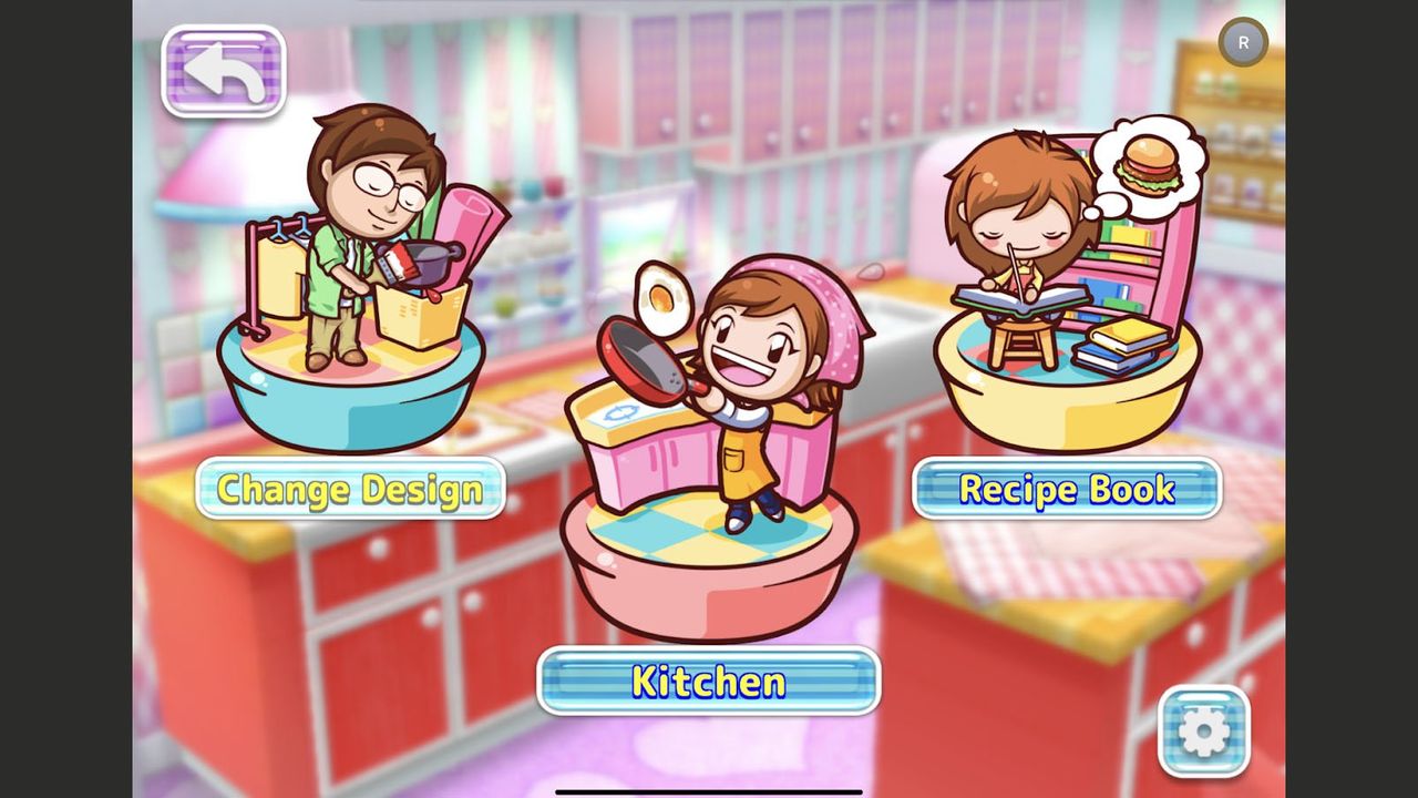 Cooking Mama Cuisine Main Menu