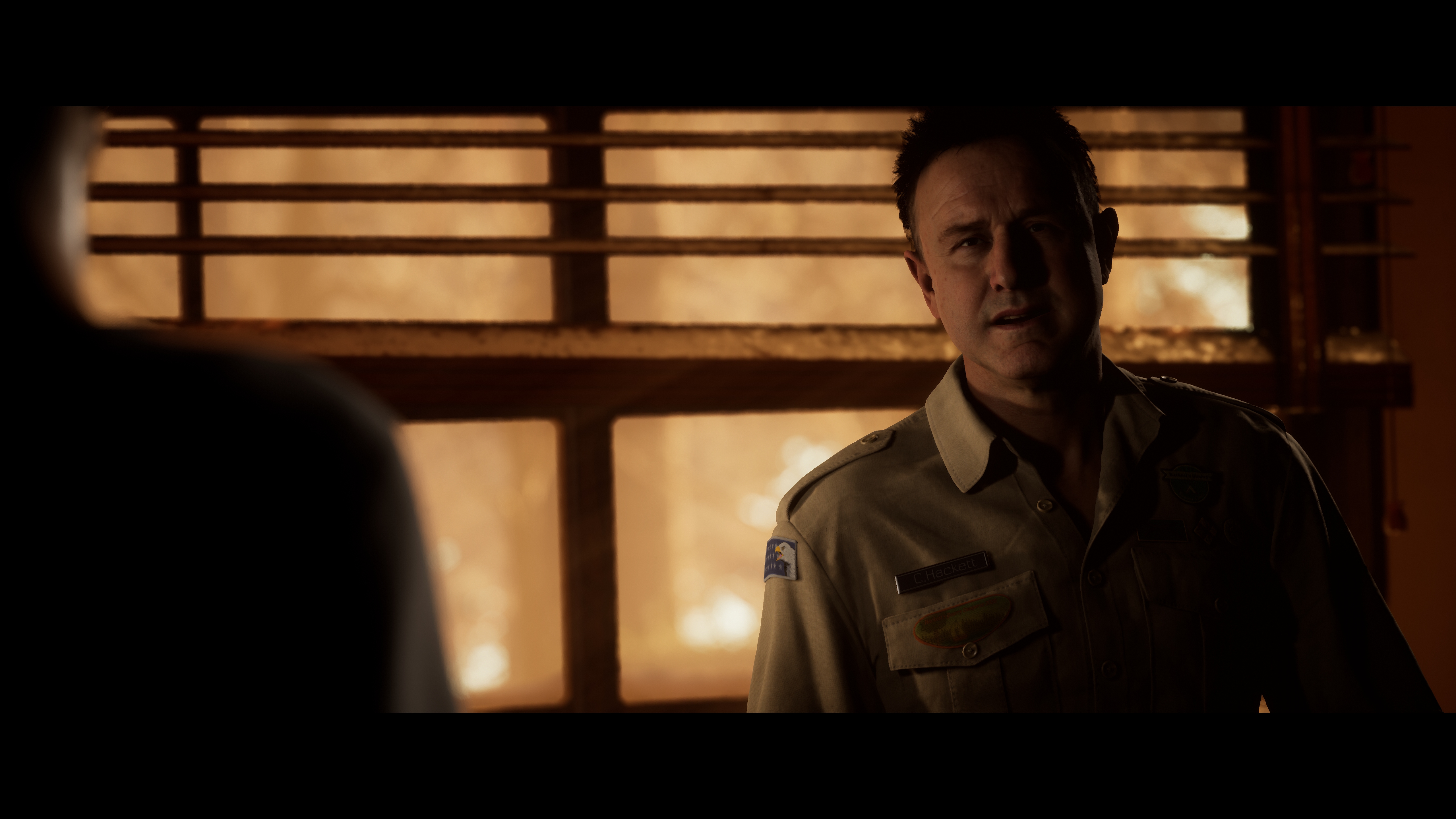 The Quarry screenshot featuring David Arquette as Chris Hackett