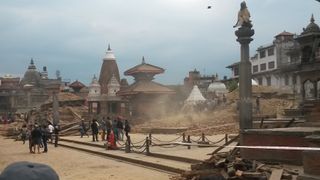 Patan after the earthquake