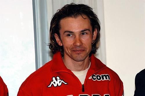 Pavel Tonkov risks a smile