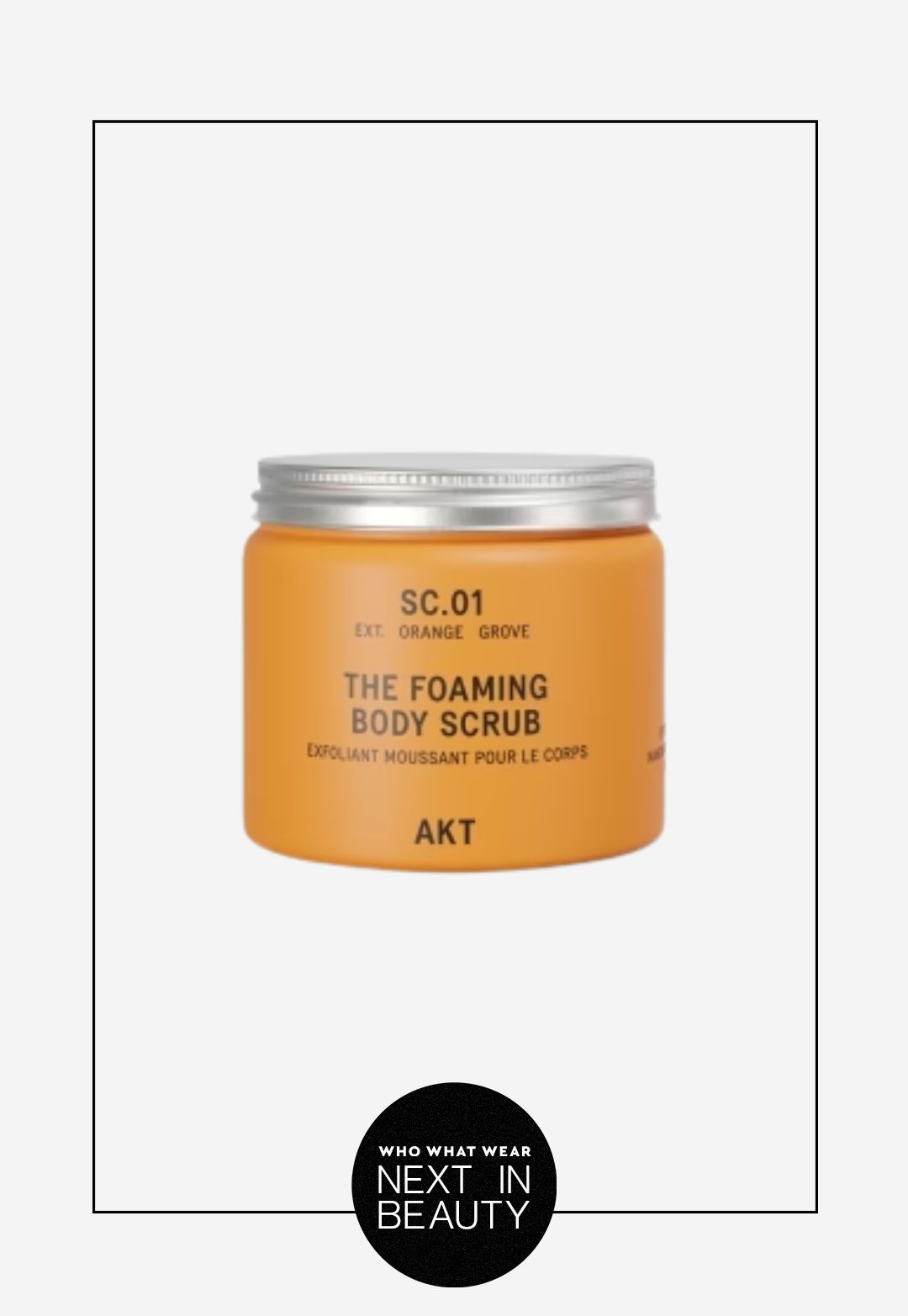 AKT London The Foaming Body Scrub