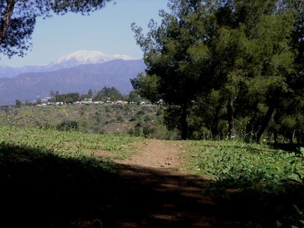 Beautiful scenery serves as the backdrop for the first climb at Bonelli Park - not that racers will have time to admire it.