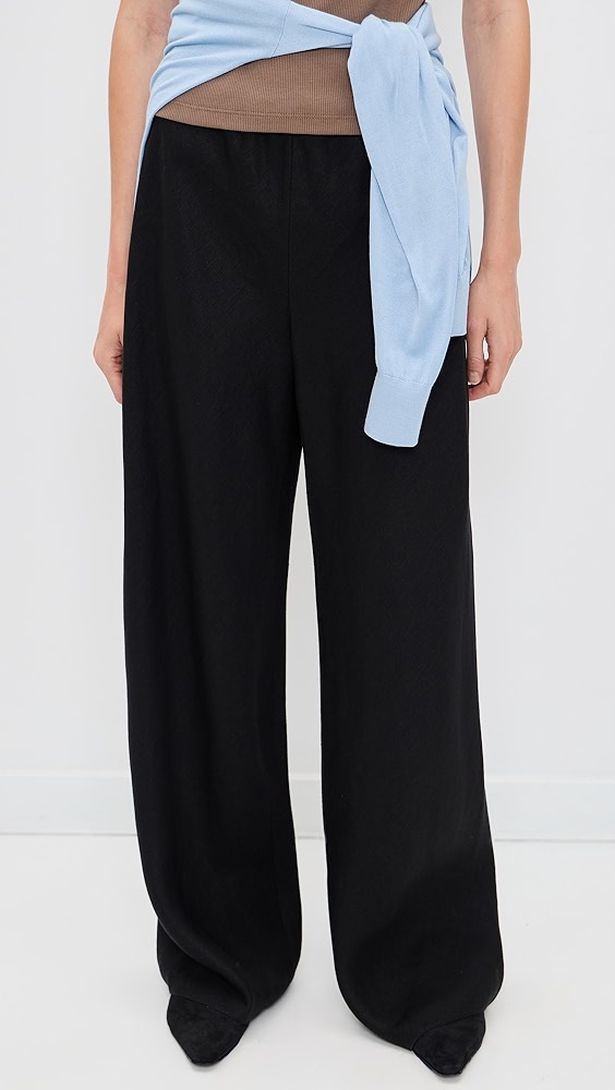 Vince Colette Linen Bias Pants