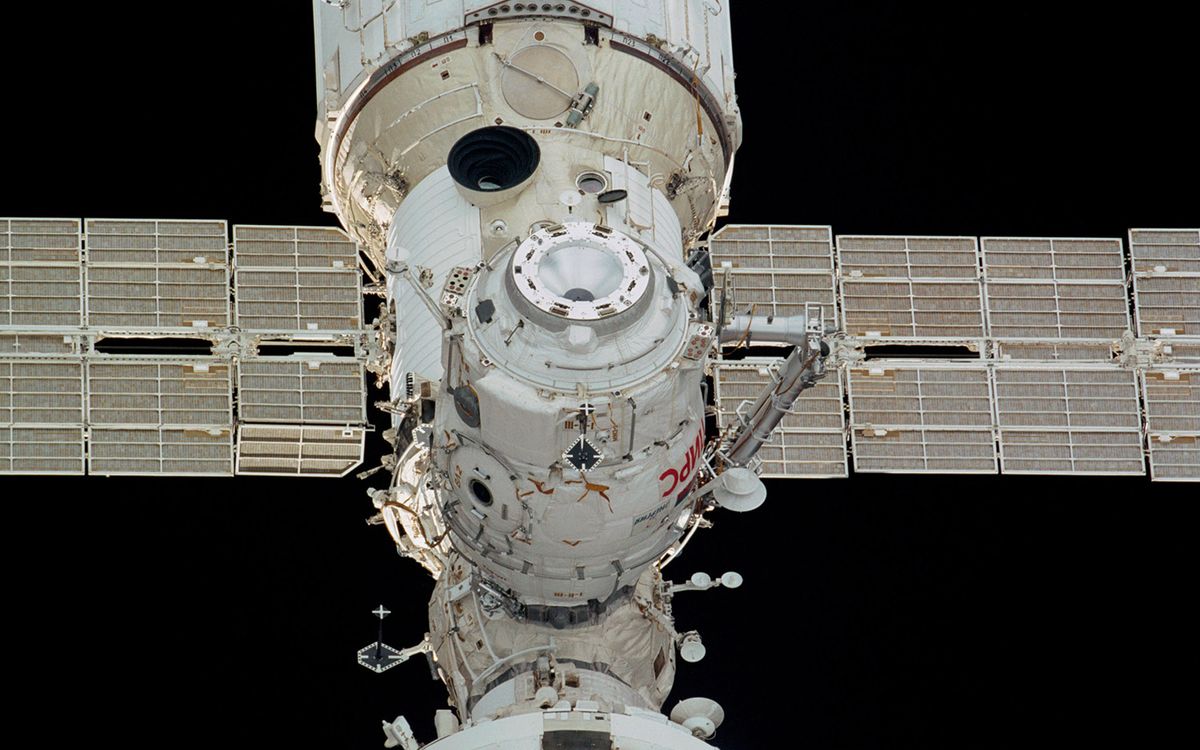 The Russian Pirs module, seen here, has been attached to the International Space Station since 2001 and is scheduled to be de-orbited on July 24, 2021.