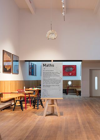 The gallery’s texts have been designed by graphic designers Objectif and illustrator Andrew Rae, who worked with different materials to reflect each scientific zone