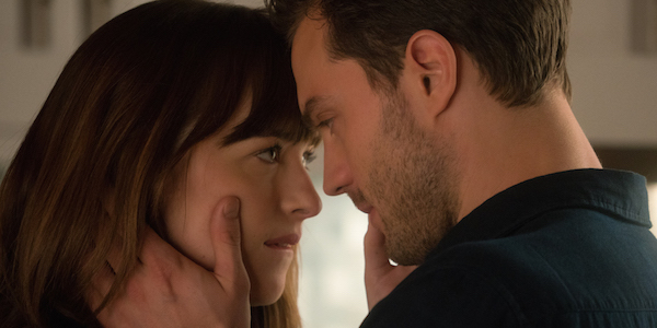 Dakota Johnson and Jamie Dornan in Fifty Shades Darker