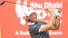 Tommy Fleetwood at the Abu Dhabi HSBC Championship