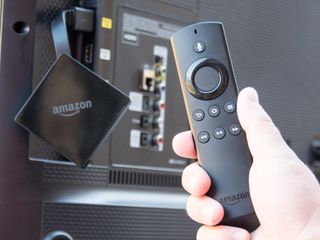 Amazon Fire TV stick and remote