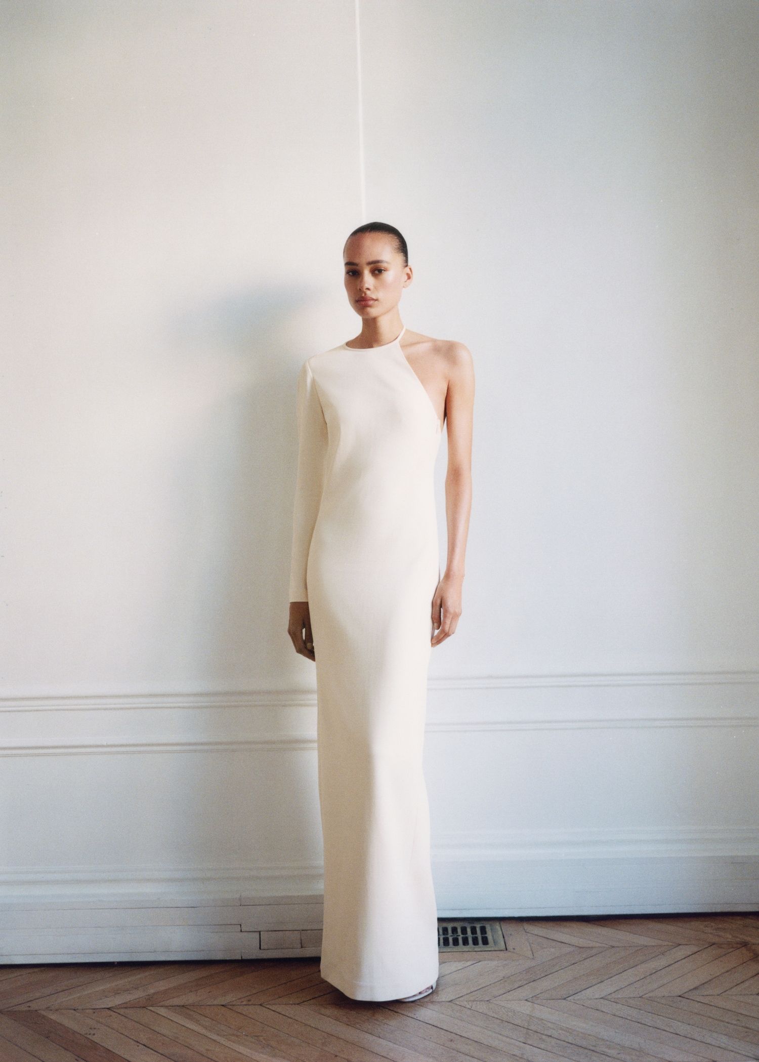 Asymmetrical Open-Back Dress - Women | Mango Usa