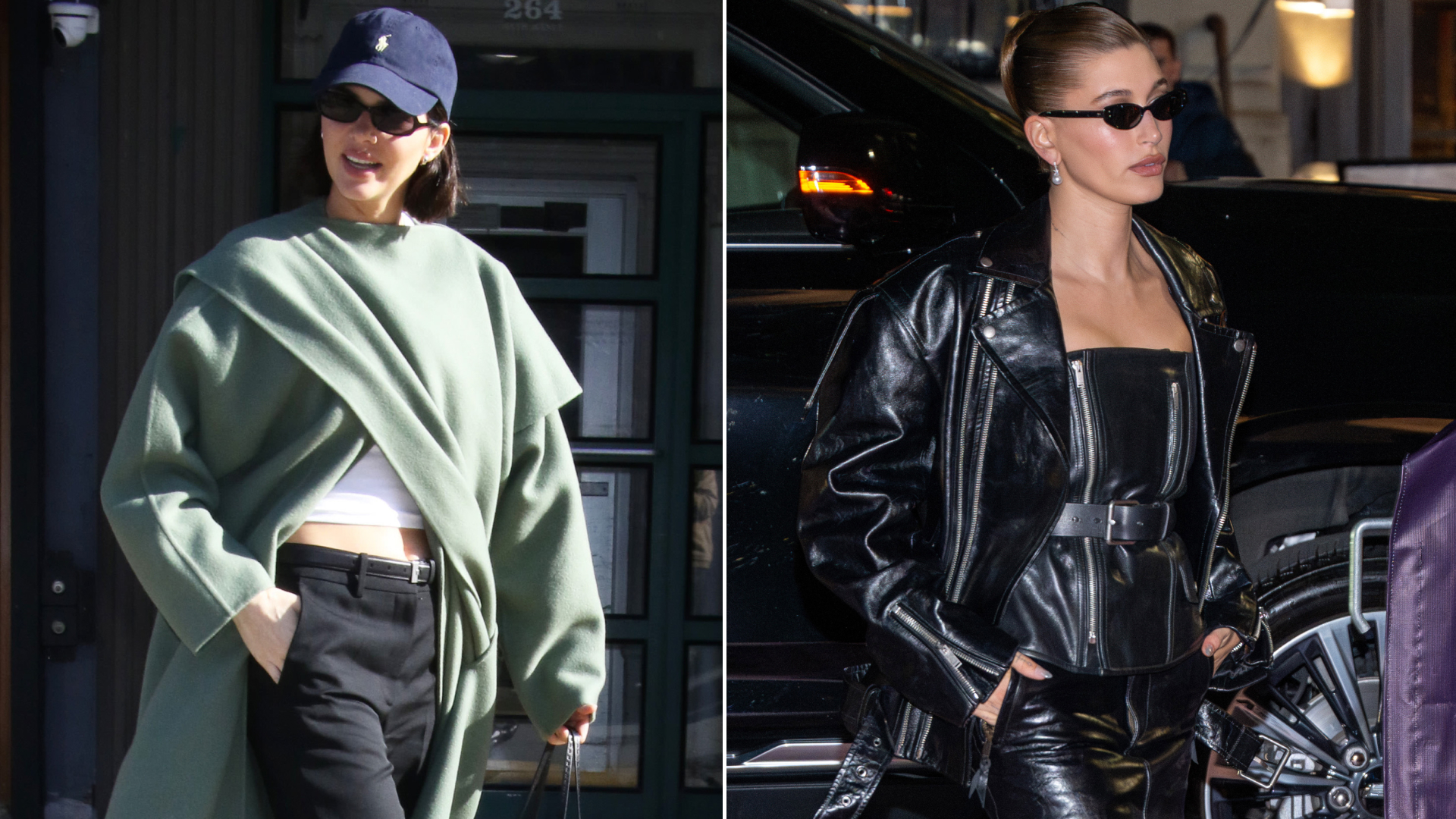 It-Girl coats celebrity collage