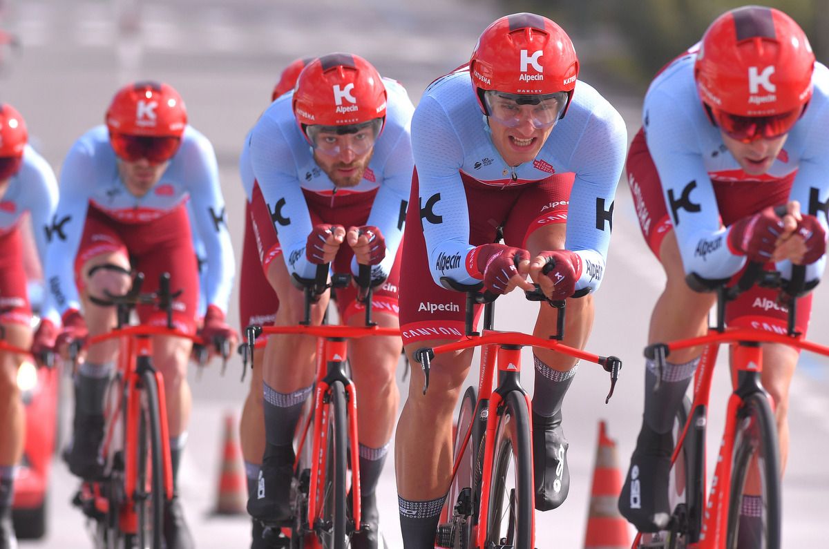 Marcel Kittel sitting second wheel