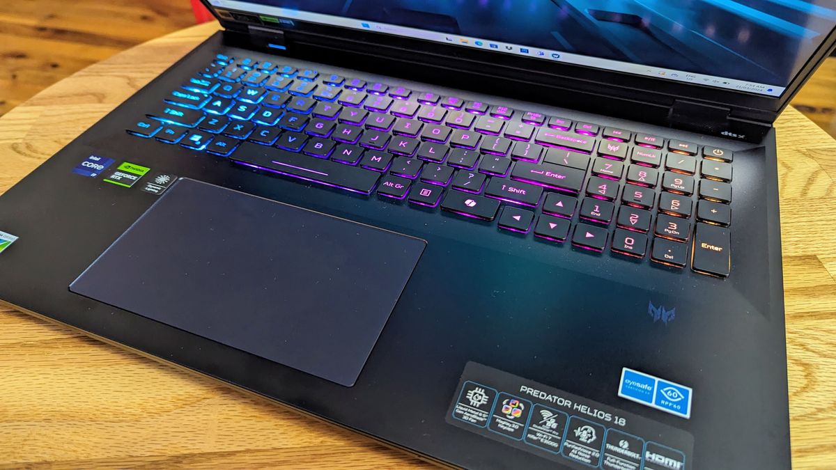 Acer Predator Helios 18 (2024) review: a monster gaming laptop that ...