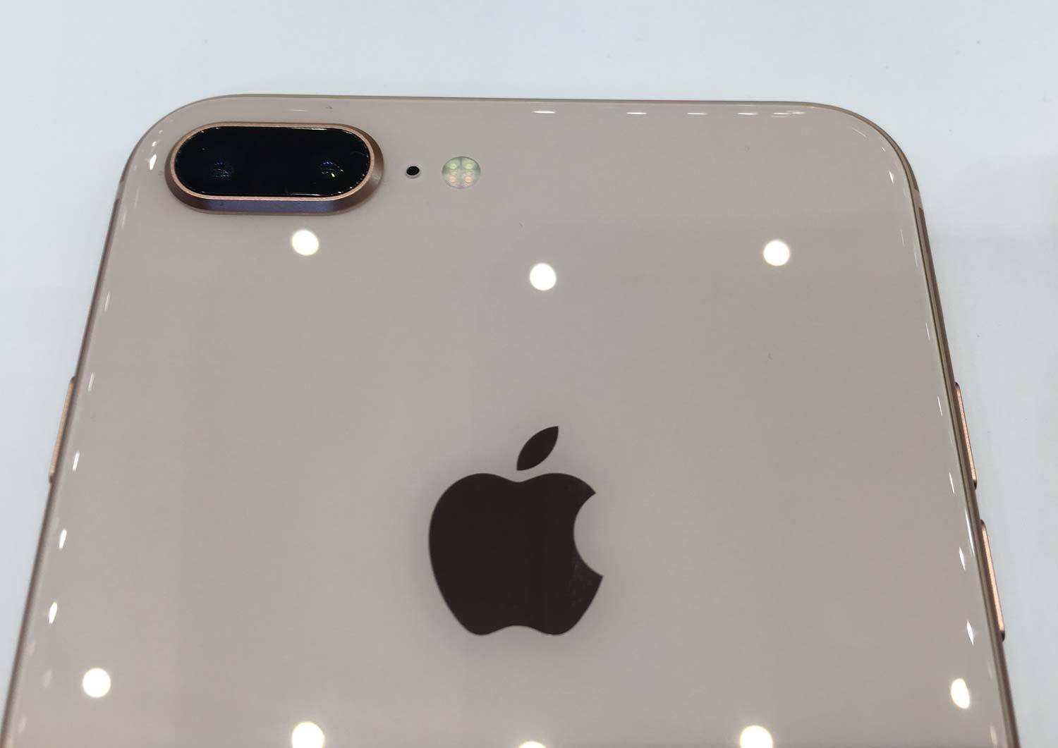 iPhone 8 Plus's dual rear camera