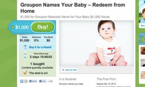 Groupon coupon